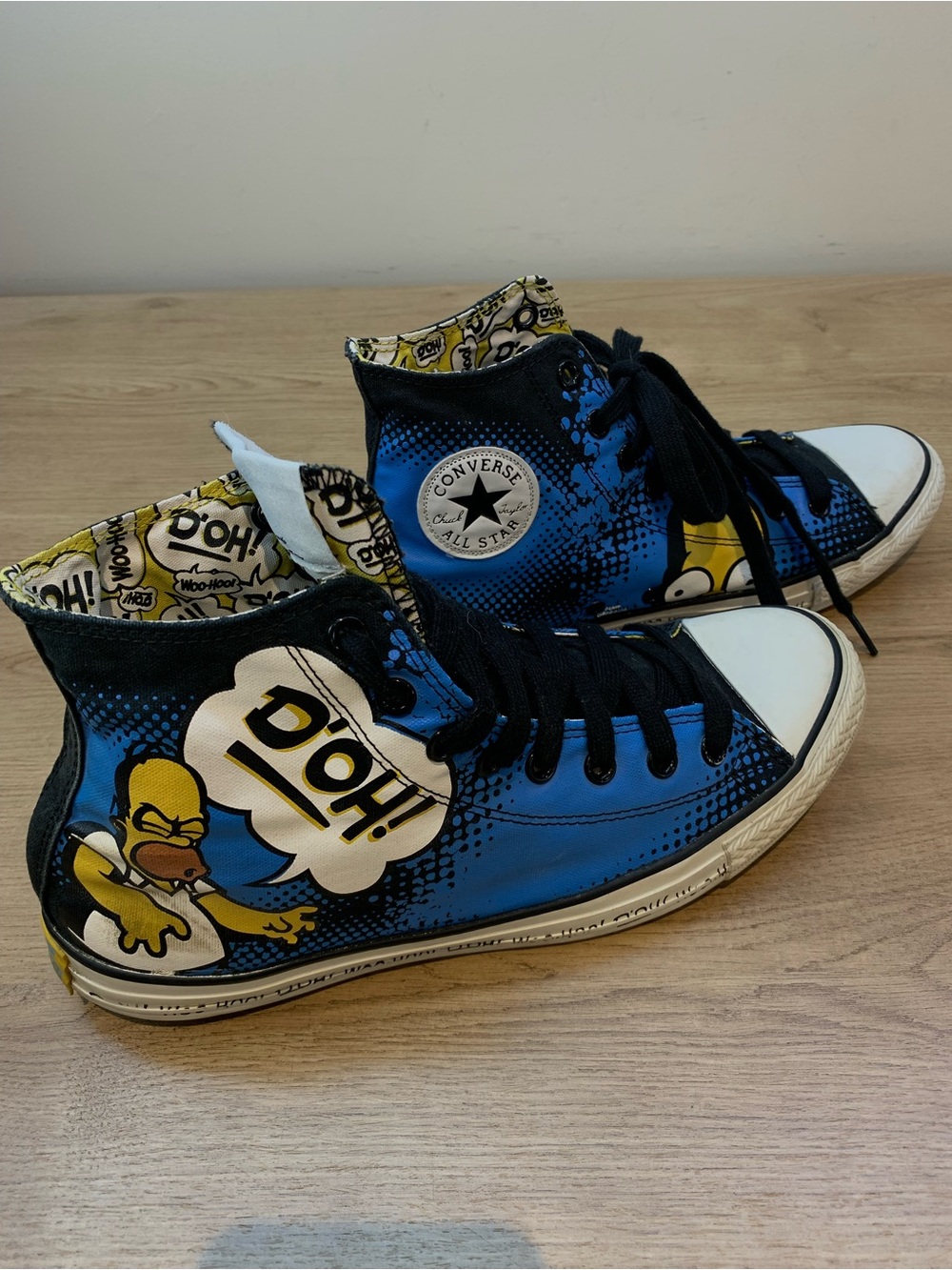 Converse Chuck Taylor All Star The Simpsons Homer High Top Sneaker Mens 10